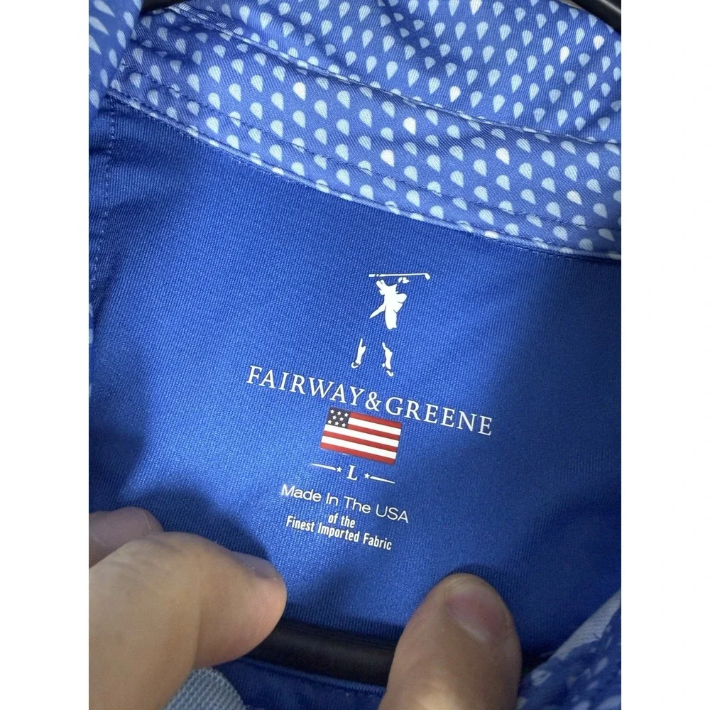Fairway & Greene, B. Draddy Polo Shirts - Lot Of 3 - Ballyhack Golf Mens Large